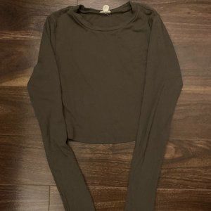 GARAGE | cropped long sleeve